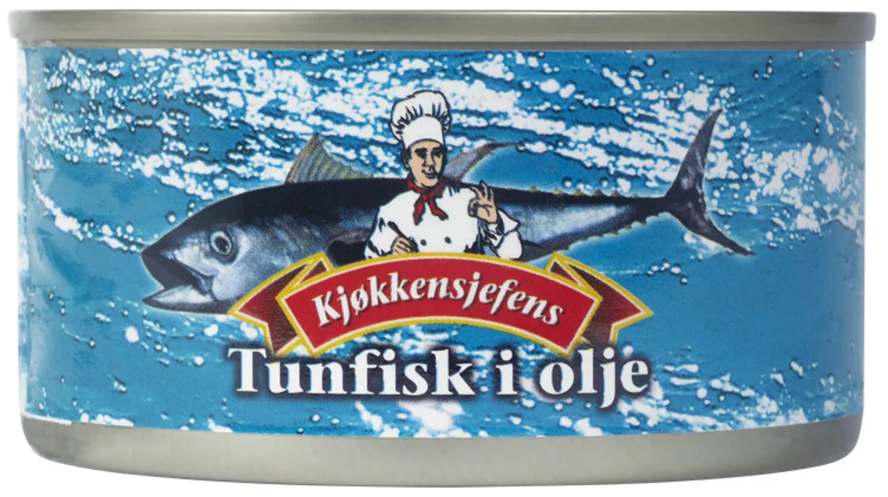 TUNFISK I OLJE 185G KJØKKENSJEFENS