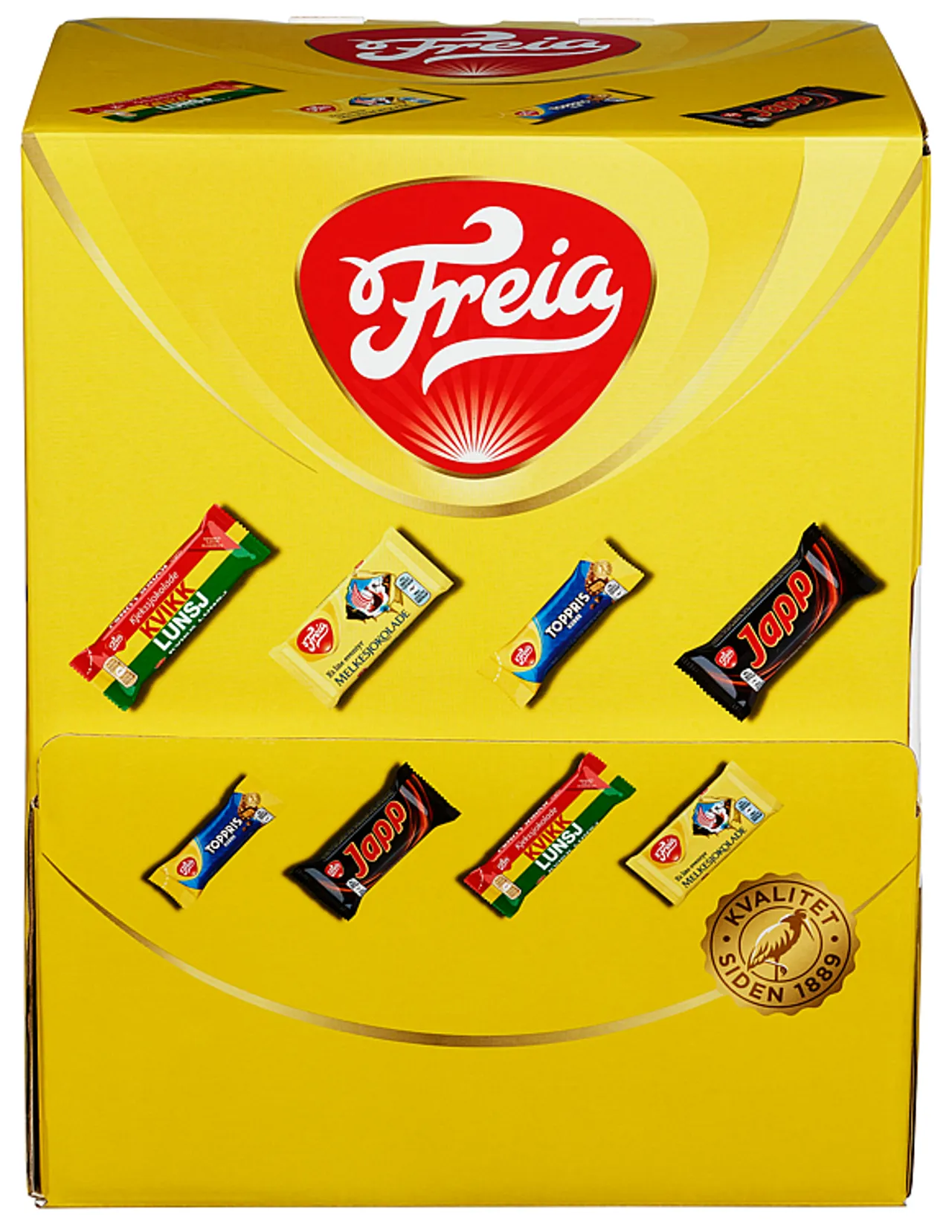 MIX SJOKOLADEBOKS 5,9KG 224STK