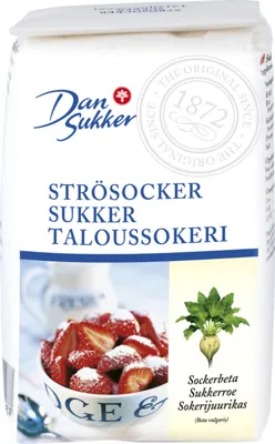 Sukker 1kg Dansukker