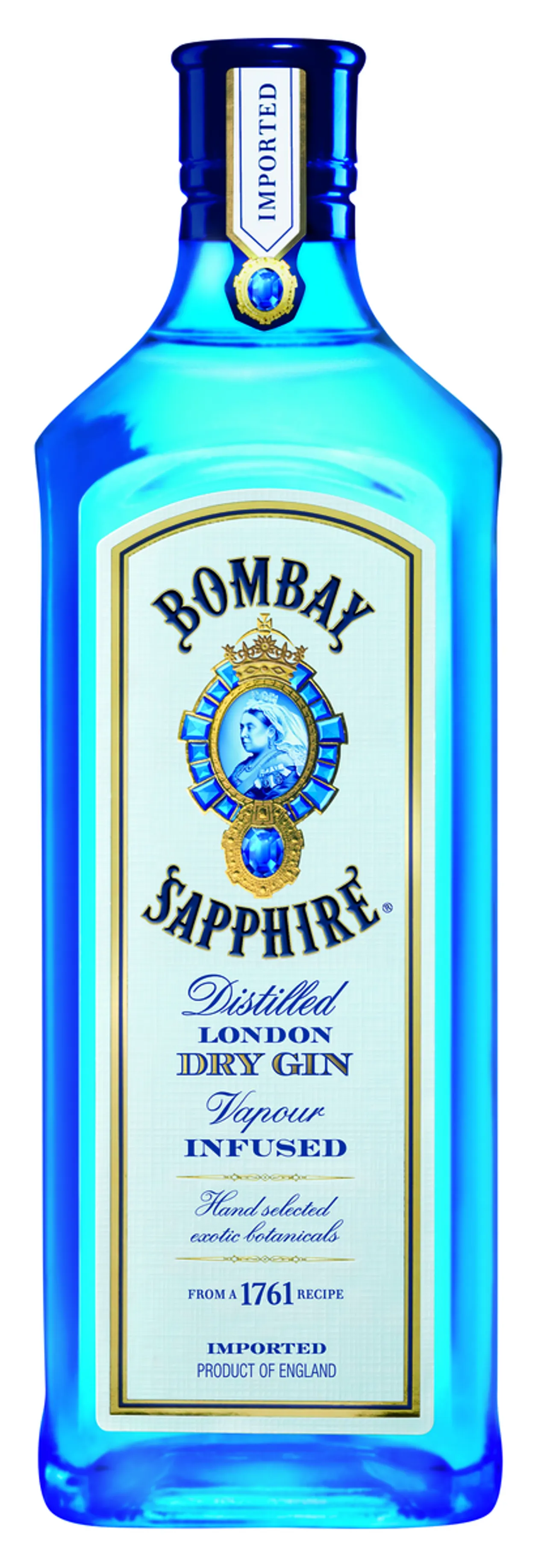 BOMBAY SAPPHIRE LONDON DRY GIN 40% 70CL
