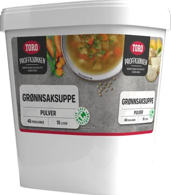 GRØNNSAKSUPPE PULVER TORO GRØNNSAKSUPPE PULVER TORO