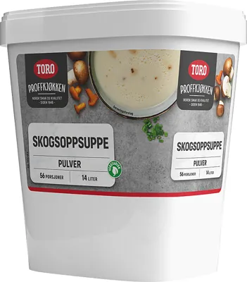 Skogsoppsuppe Pulver Toro