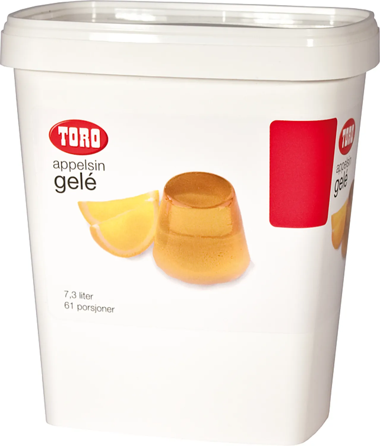 APPELSINGELE FULLSUKRET PULVER TORO