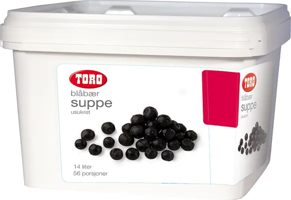 TORO BLÅBÆRSUPPE LAVT SUKKERINNHOLD 3X0.7KG TORO BLÅBÆRSUPPE LAVT SUKKERINNHOLD 3X0.7KG