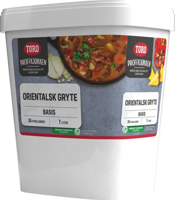 ORIENTALSK GRYTE BASIS TØRRVARE TORO ORIENTALSK GRYTE BASIS TØRRVARE TORO