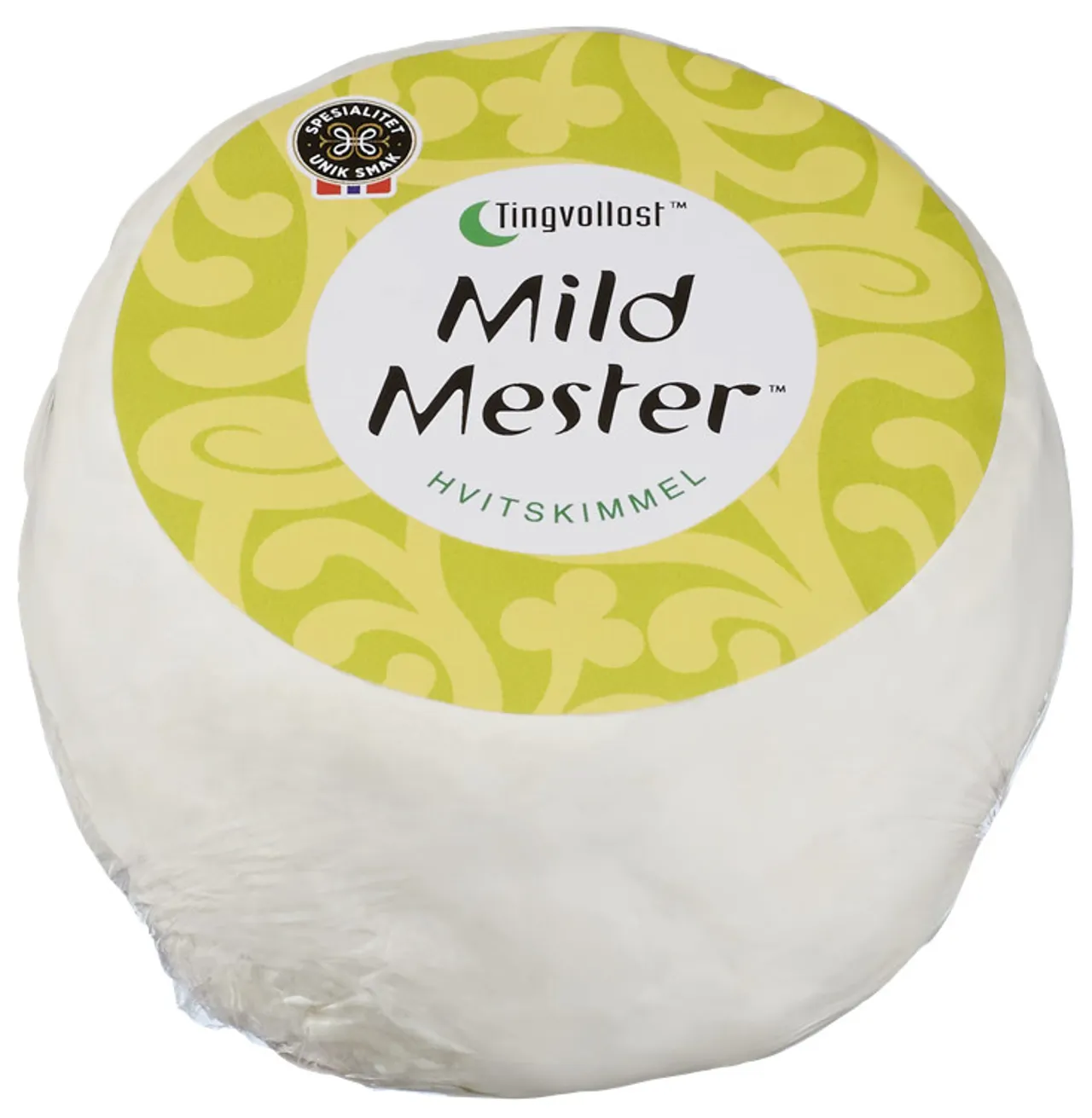 MILD MESTER HALVFAST KVITMUGGOST