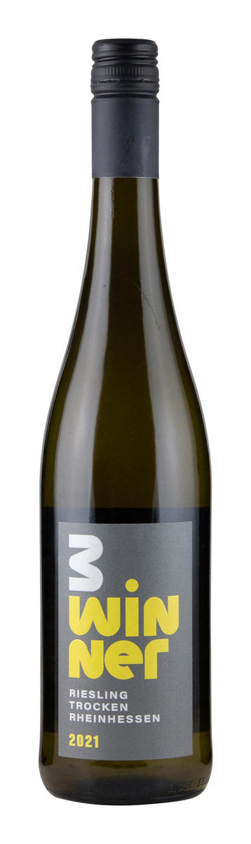 3 WINNER RIESLING TROCKEN 12% 75CL