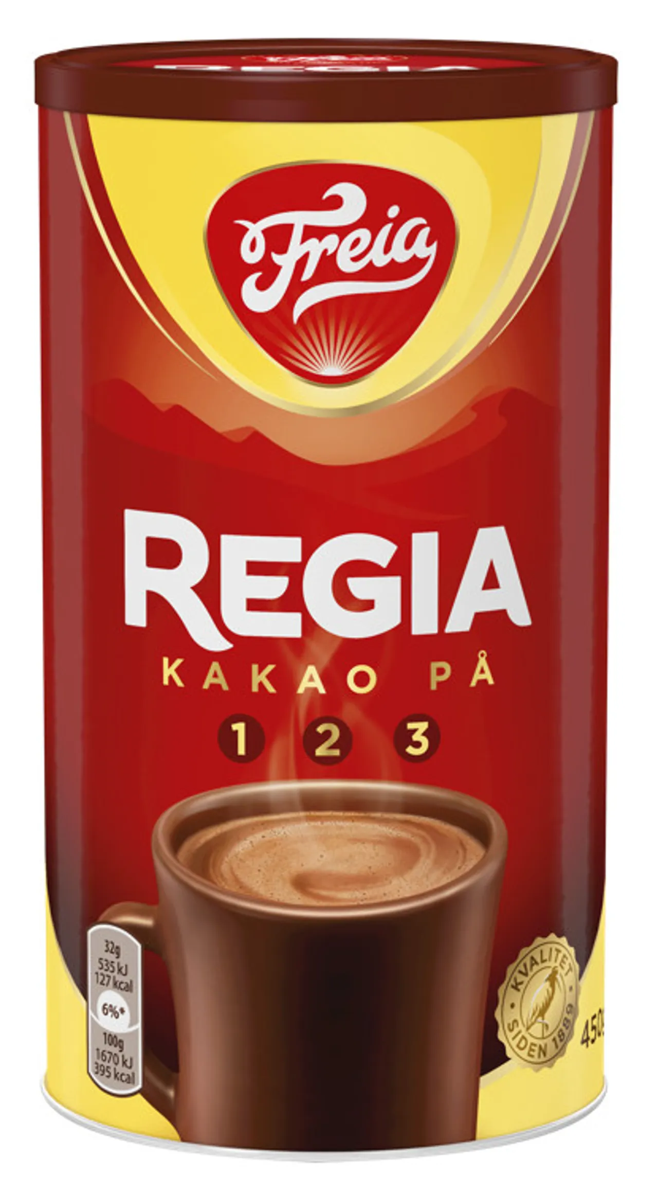 REGIA SJOKOLADEDRIKK BOKS 450G