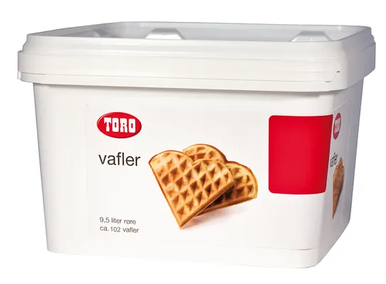 Vafler Pulver Toro