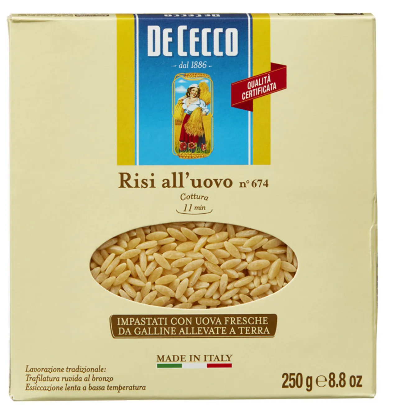 RISI 250G DE CECCO