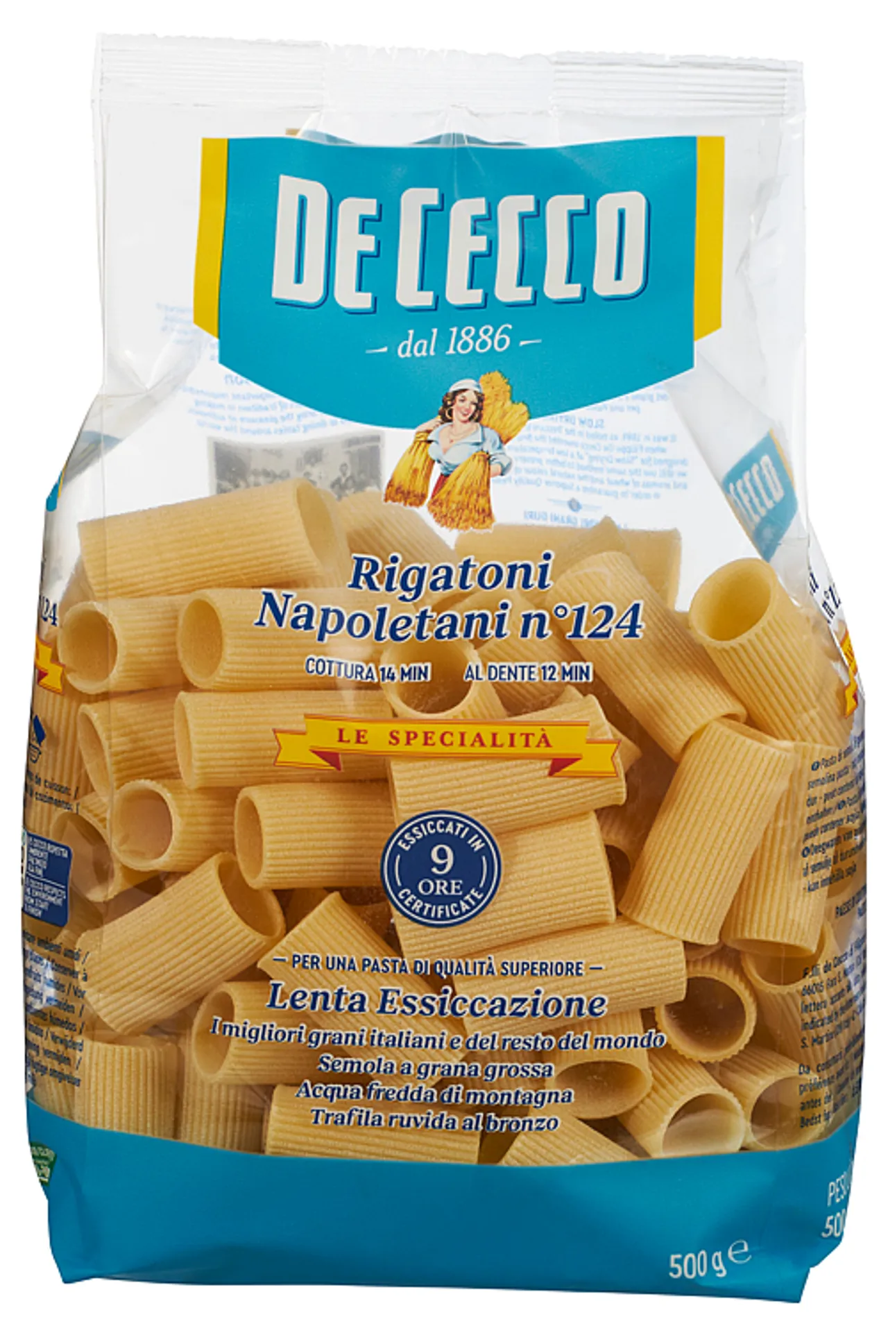 RIGATONI NAPOLITANI 500G DE CECCO