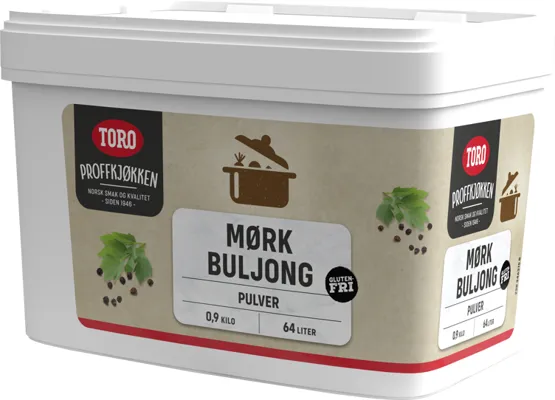 TORO MØRK BULJONG 0,9 KG TORO MØRK BULJONG 0,9 KG