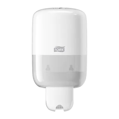 Flyt.Såpe Mini Hvit Dispenser Tork
