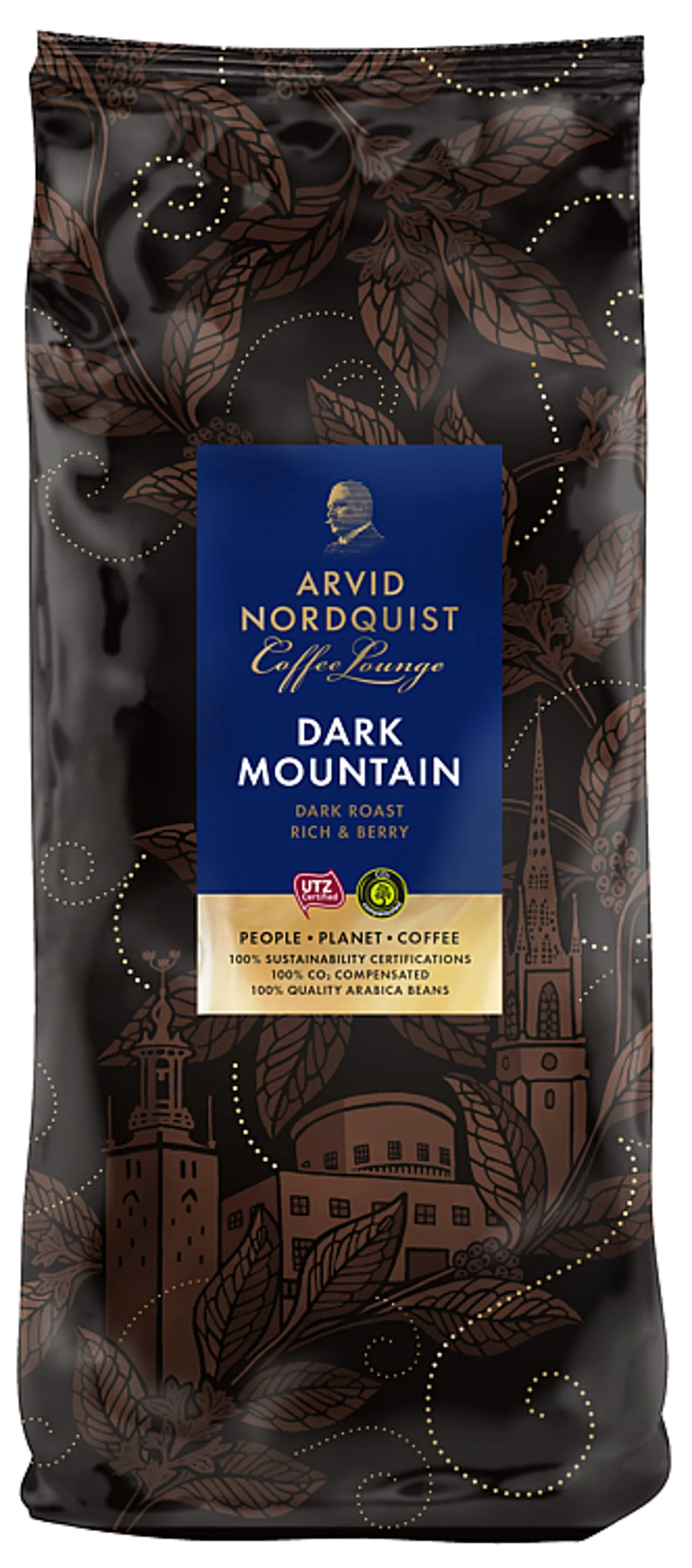 DARK MOUNTAIN KAFFE HELE BØNNER ARVID NORDQUIST