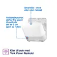 HÅNDTØRK PÅ RULL HVIT DISP TORK