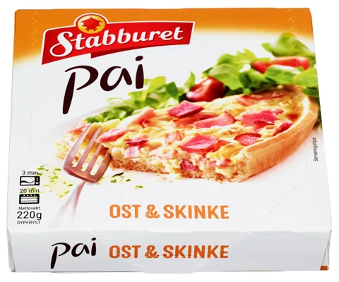 Ost Skinkepai 220g Stabburet