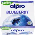 PLANTEBASERT YOGHURT SOYA BLÅBÆR 4X125G