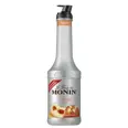 MONIN FERSKEN PURÉ 50,1% FRUKT 1L