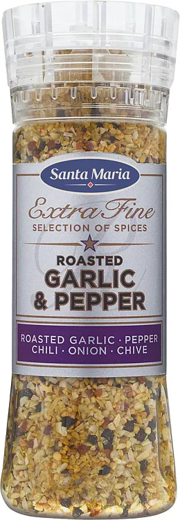 ROASTED GARLIC PEPPER 265G SANTA MARIA ROASTED GARLIC PEPPER 265G SANTA MARIA