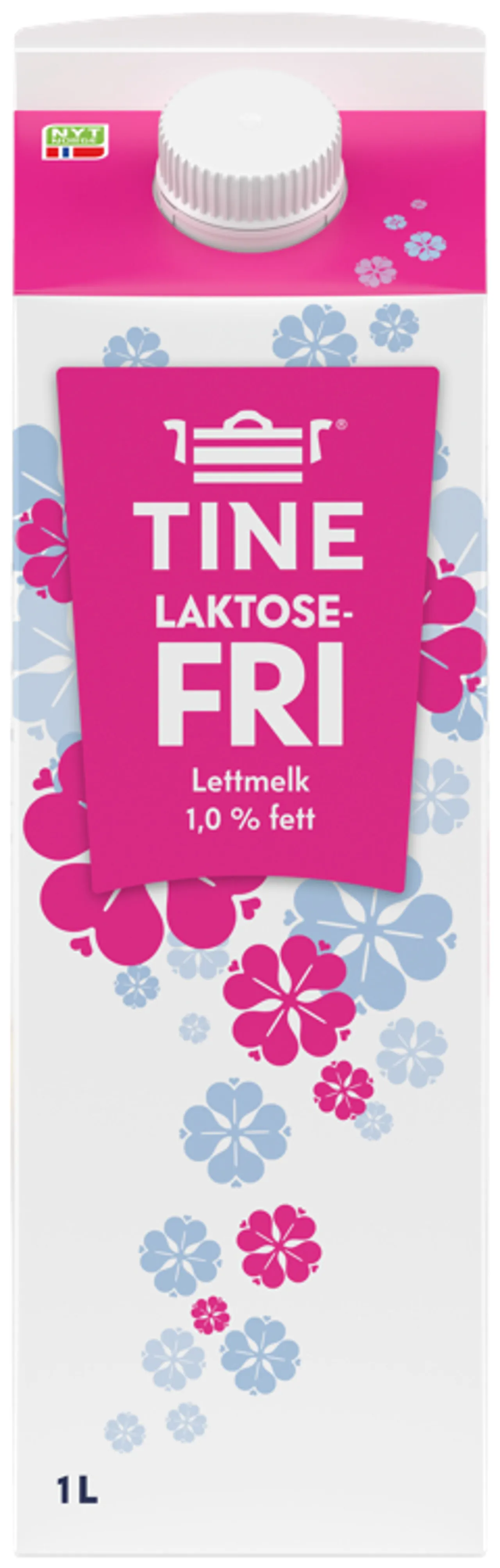 LAKTOSEFRI LETTMELK 1% 1L TINE