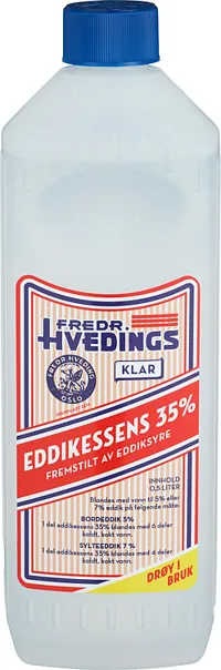Fr Hvedings Eddikessens Klar