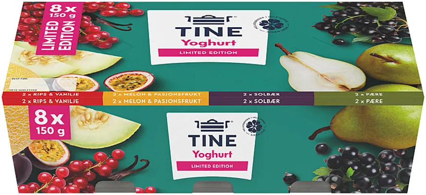 Yoghurt Sesong Høst/Vinter 8x150g Tine