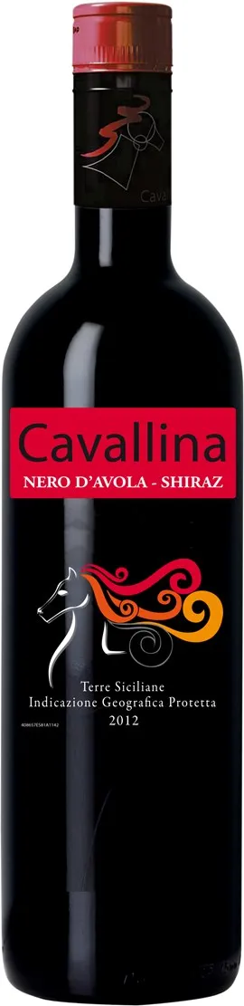 CAVALLINA NERO D'AVOLA 13,5% 75CL CAVALLINA NERO D'AVOLA 13,5% 75CL