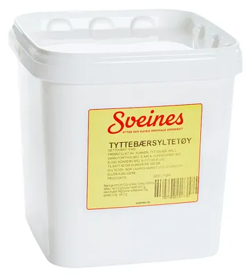 TYTEBÆRSYLTETØY 6KG TYTEBÆRSYLTETØY 6KG