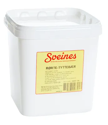 TYTEBÆR RØRTE 6KG TYTEBÆR RØRTE 6KG