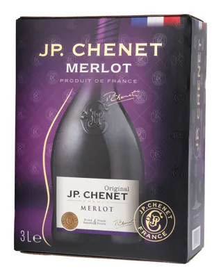 J.P. CHENET MERLOT BIB 12,5% 3L J.P. CHENET MERLOT BIB 12,5% 3L
