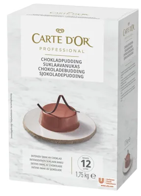 Sjokoladepudding 1.75kg Pulver Carte D'Or