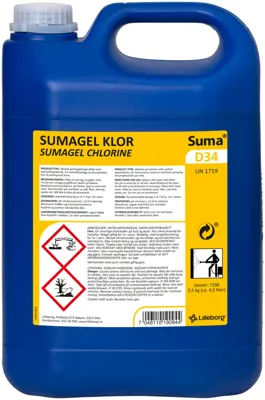 Sumagel Klor D34 Kjøkkenrengjøring
