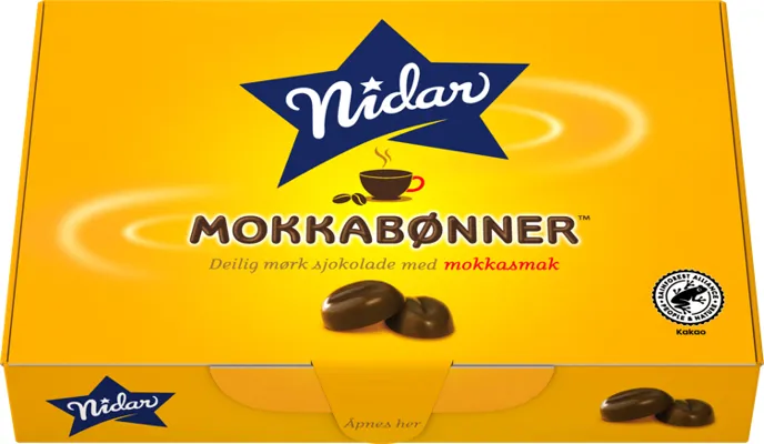 Mokkabønner 110g