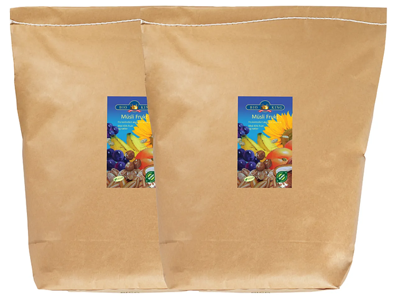 MÜSLI FRUKT 5KG ØKOLOGISK FROKOSTBLANDING