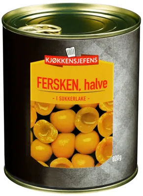 Fersken Halve 820g Kjøkkensjefens