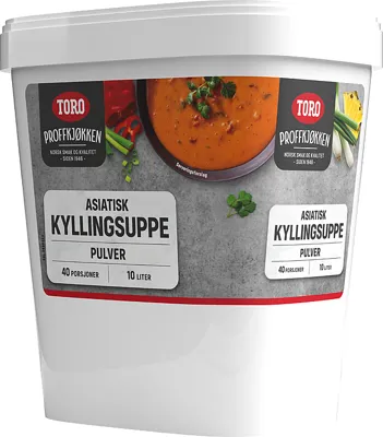 Toro Asiatisk Kyllingsuppe Pulver