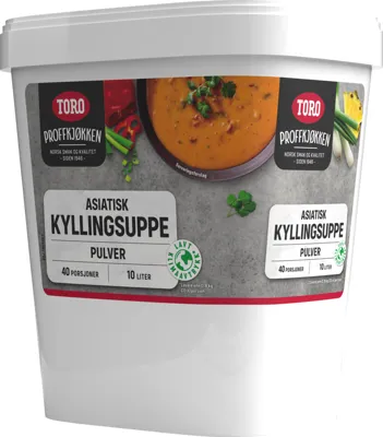 TORO ASIATISK KYLLINGSUPPE PULVER TORO ASIATISK KYLLINGSUPPE PULVER