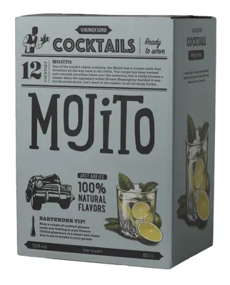 VIKINGFJORD VODKA COCKTAILS MOJITO 12,5% 1,5L VIKINGFJORD VODKA COCKTAILS MOJITO 12,5% 1,5L
