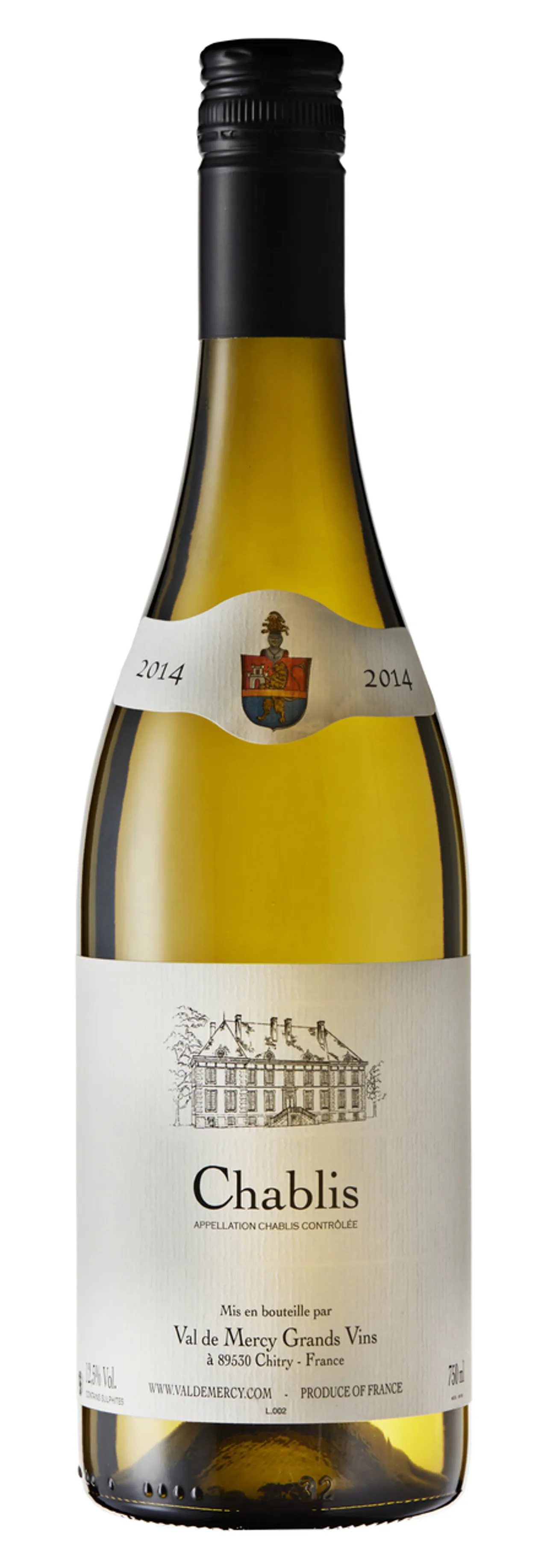 CH. DU VAL DE MERCY PETIT CHABLIS 12,5% 75CL