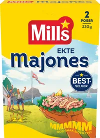 Mills Ekte Majones 330g Sjaktel