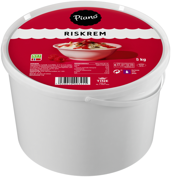 PIANO RISKREM SPANN 5KG TINE