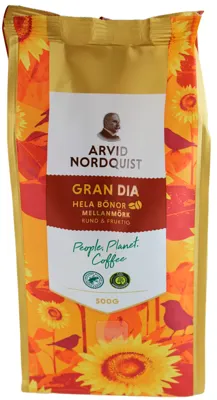 Arvid Nordquist Gran Dia Hele Bønner 500g