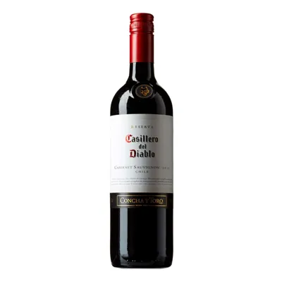 CASILLERO DEL DIABLO CABERNET SAUVIGNON 12,5% 75CL CASILLERO DEL DIABLO CABERNET SAUVIGNON 12,5% 75CL