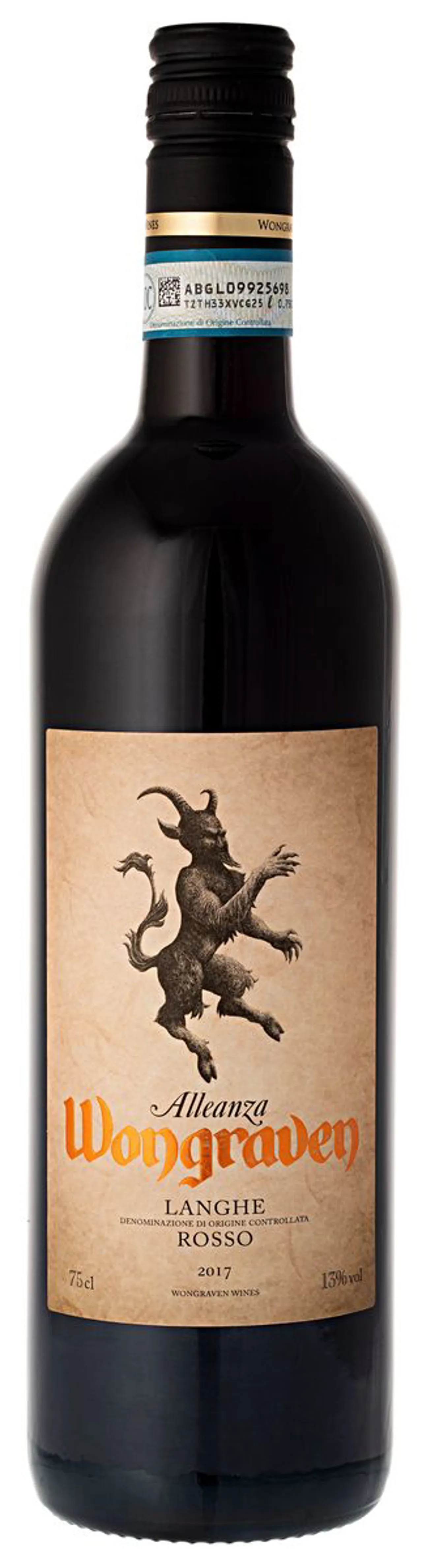 WONGRAVEN ALLEANZA LANGHE ROSSO 13% 75CL