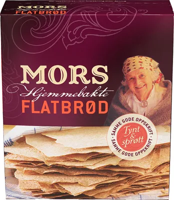 Flatbrød Hjemmebakt 520g Mors