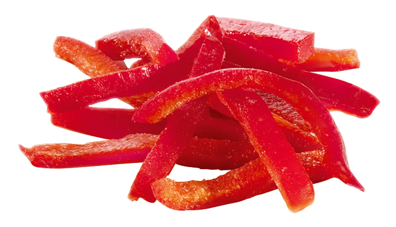 PAPRIKA RØD STRIMLET DYPFRYST NORREK
