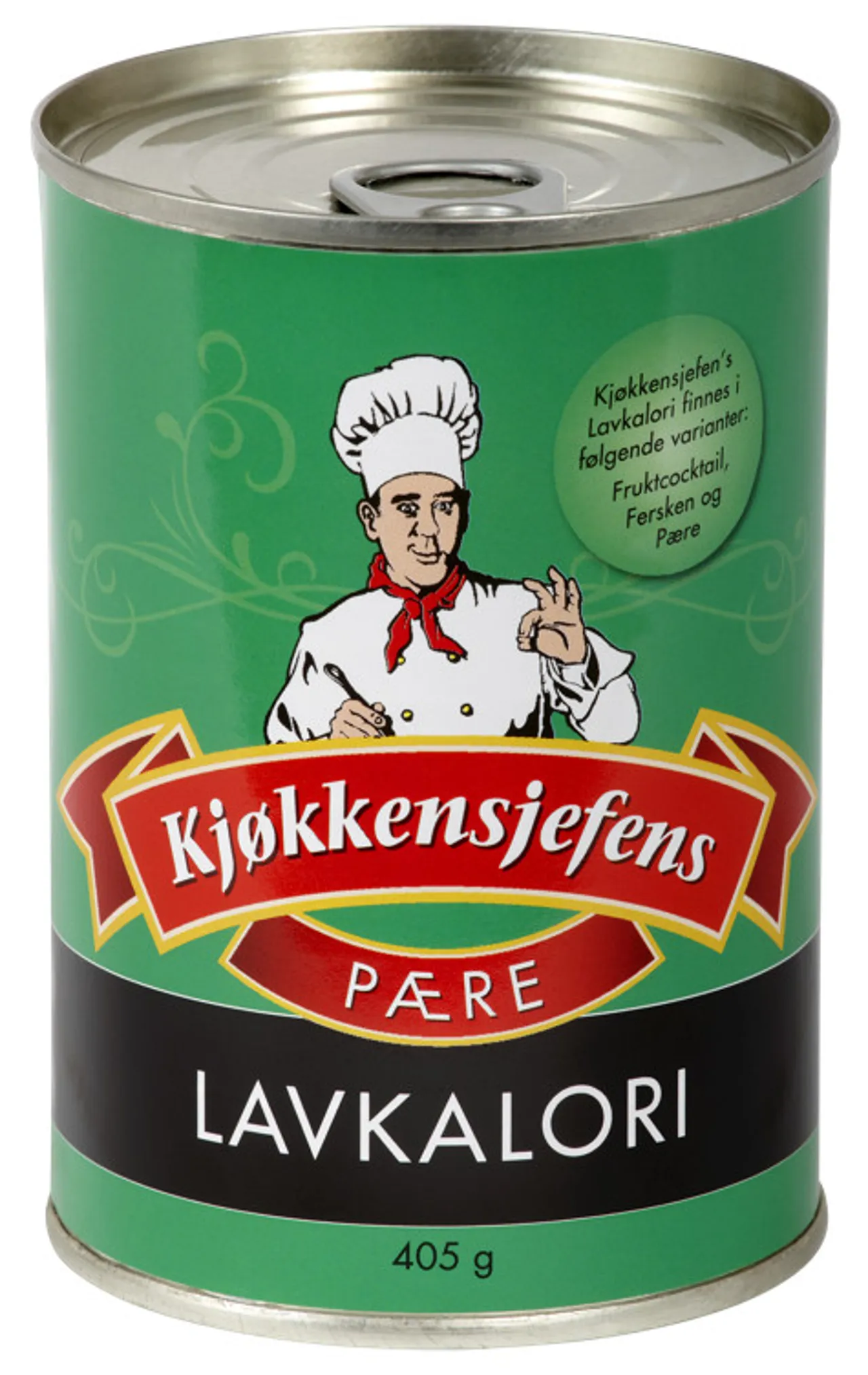 PÆRE, HALVE LAVKALORI KJØKKENSJEFENS
