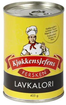 FERSKEN, HALVE LAVKAL KJØKKENSJEFENS FERSKEN, HALVE LAVKAL KJØKKENSJEFENS