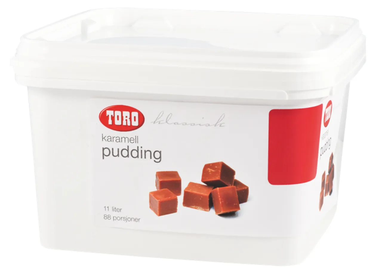 KARAMELLPUDDING FULLSUKRET KLA TORO