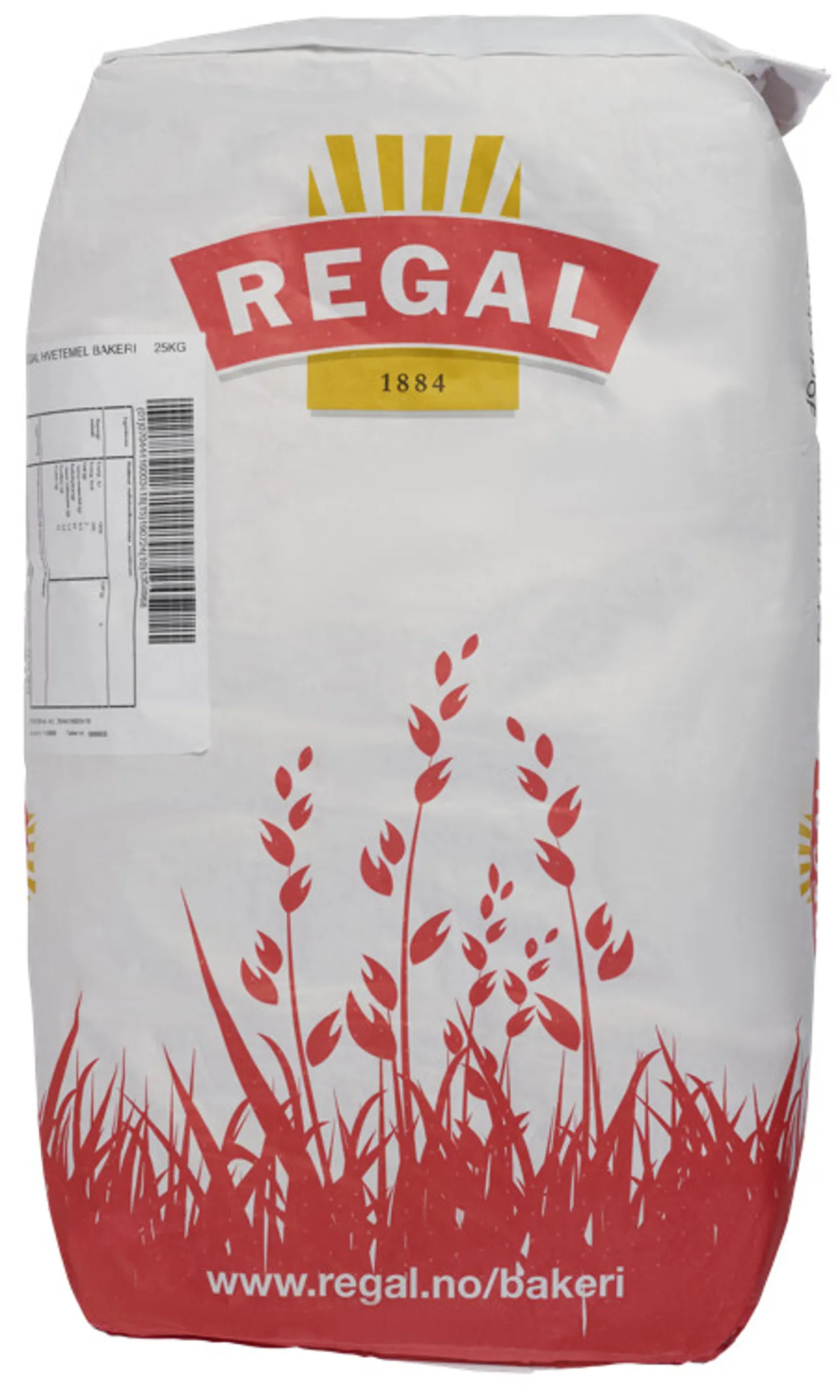 HVETEMEL BAKERI 25KG SEKK REGAL